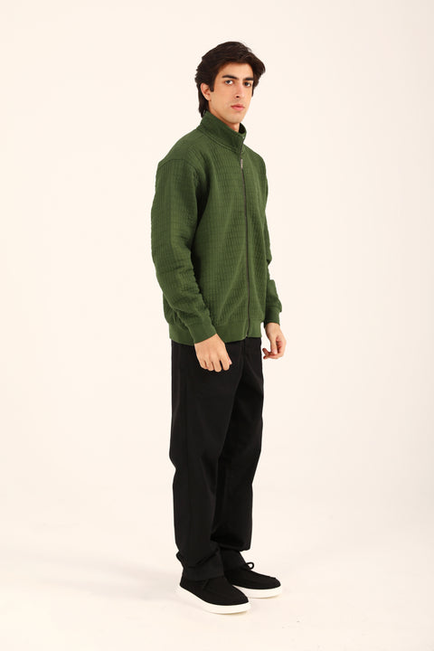 MOCK NECK ZIPPER