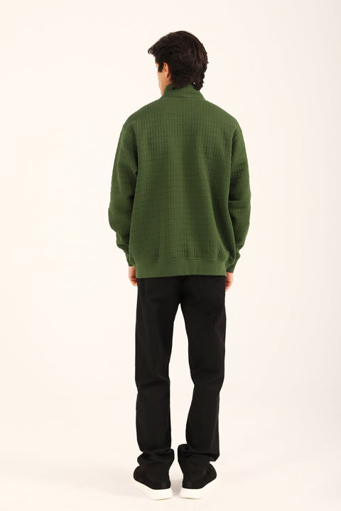 MOCK NECK ZIPPER