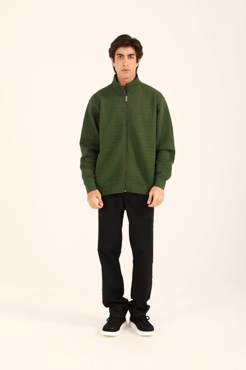 MOCK NECK ZIPPER