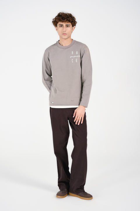 EMBROIDERED SWEATSHIRT