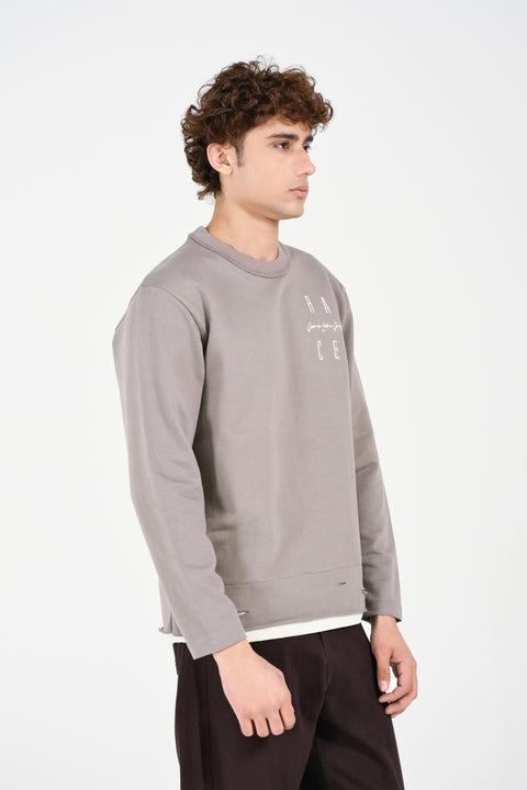 EMBROIDERED SWEATSHIRT