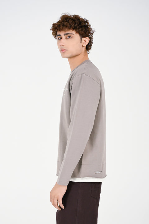 EMBROIDERED SWEATSHIRT