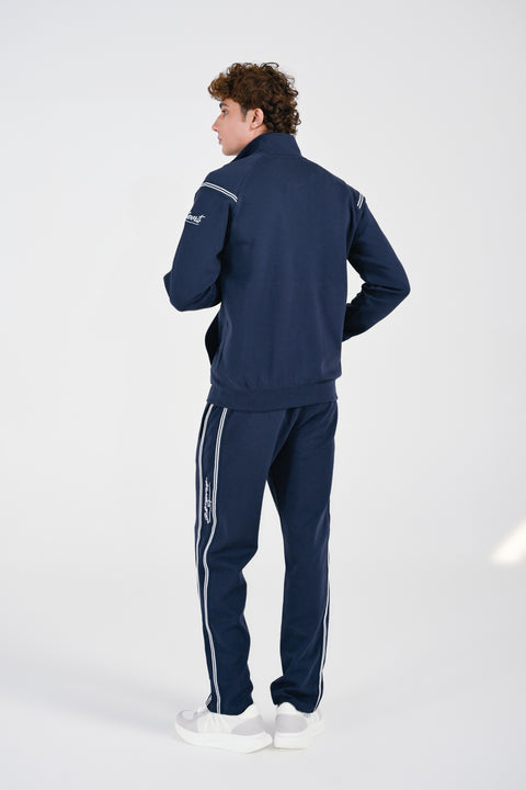 MOCK NECK ZIP UP JACKET
