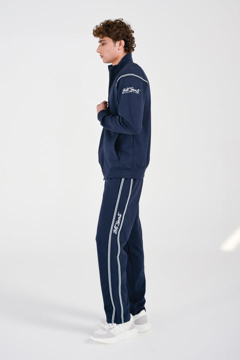 MOCK NECK ZIP UP JACKET