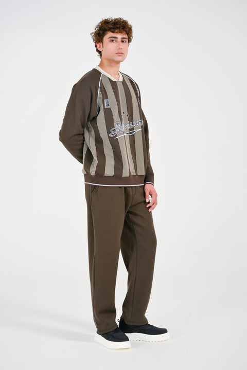 BAGGY FIT PRINTED SWEATSHIRT