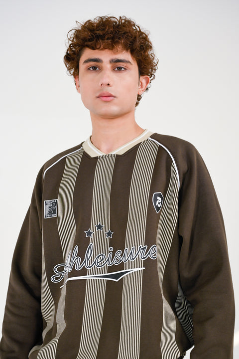 BAGGY FIT PRINTED SWEATSHIRT