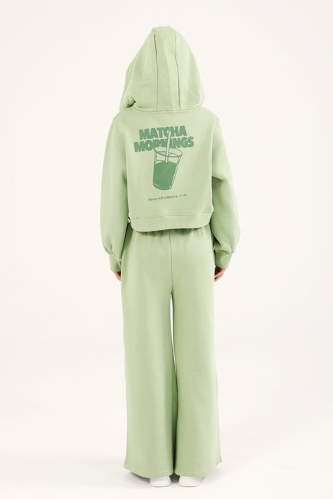 MATCHA GRAPHIC HOODIE