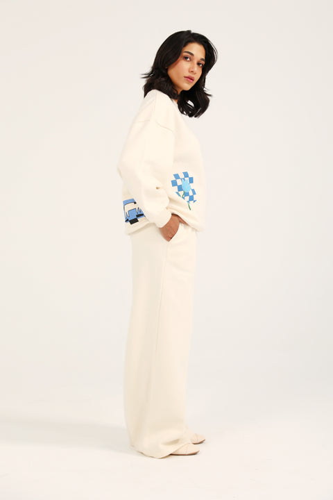 OVERSIZED GRAPHIC SWEATSHIRT
