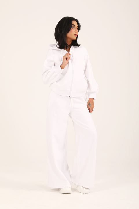 REGULAR HOODIE WITH BLOUSED SLEEVE