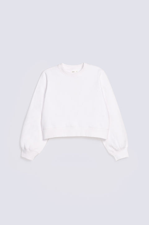 BASIC CROPPED SWEATSHIRT