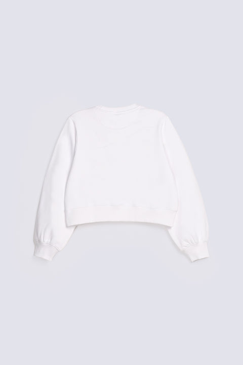 BASIC CROPPED SWEATSHIRT