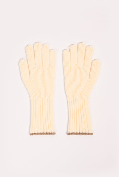 CONTRAST DETAIL GLOVES