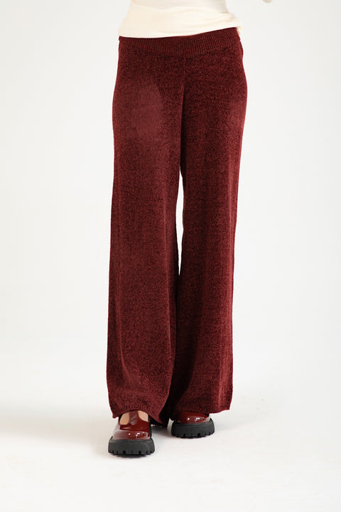 CHENILLE SWEATER TROUSER