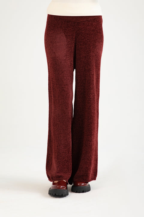 CHENILLE SWEATER TROUSER