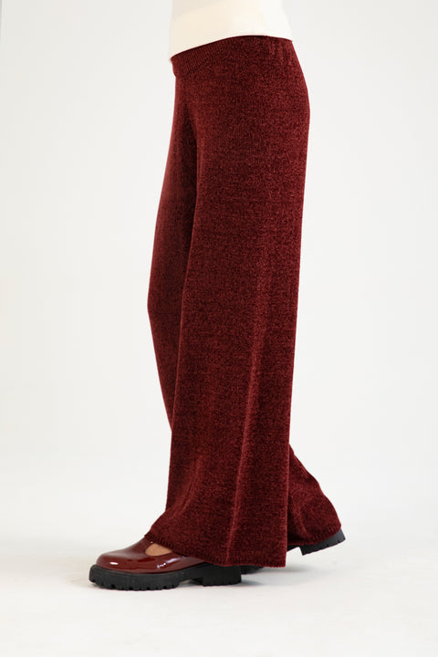 CHENILLE SWEATER TROUSER
