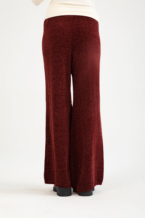 CHENILLE SWEATER TROUSER