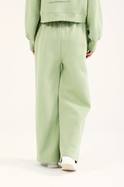 MEGA WIDE FLEECE TROUSER