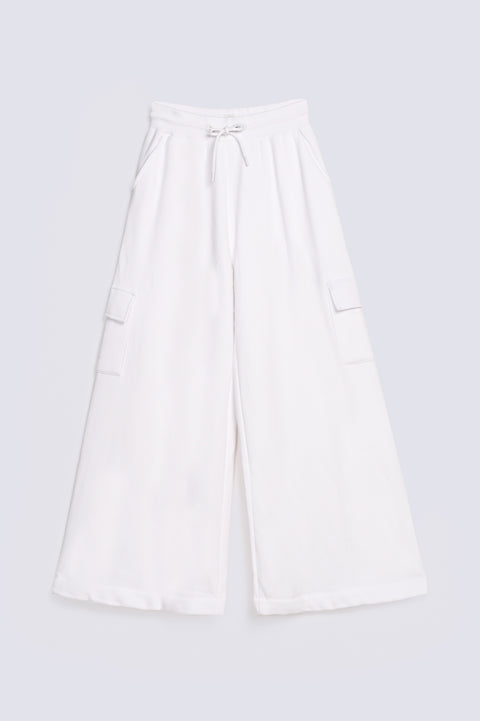 MEGA WIDE FLEECE TROUSERS