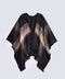 CHECKERED CAPE SHAWL