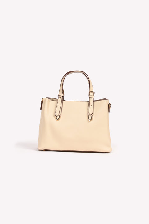BUCKLE DETAIL HAND BAG