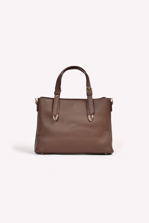 BUCKLE DETAIL HAND BAG