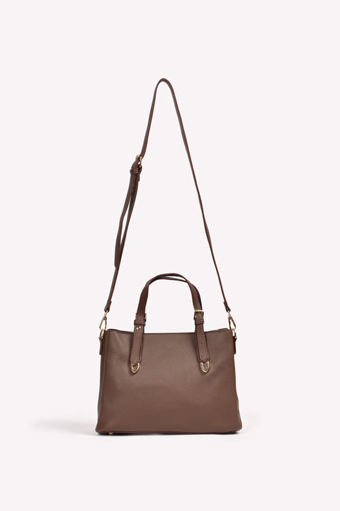 BUCKLE DETAIL HAND BAG
