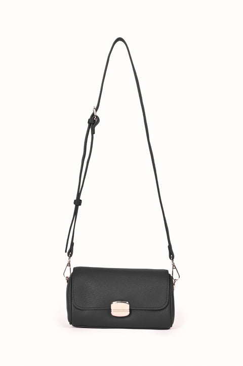 BUCKLE DETAIL CROSS BODY BAG