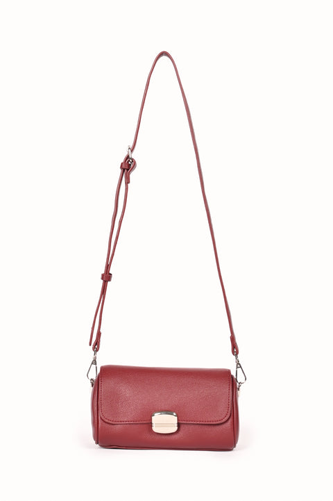 BUCKLE DETAIL CROSS BODY BAG