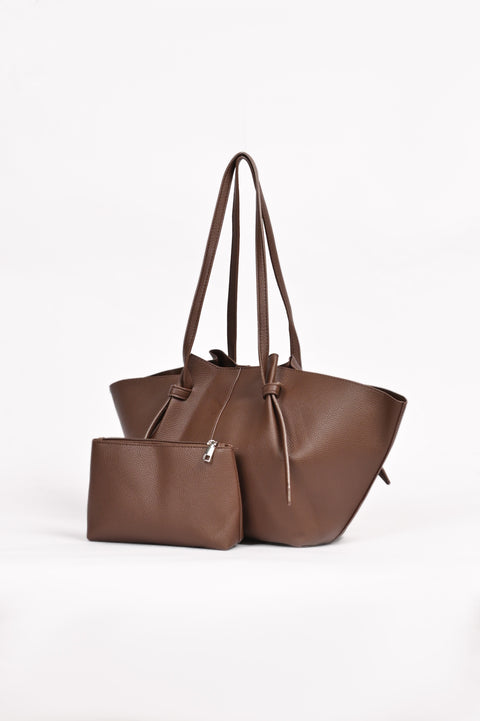 PLEATED TOTE BAG