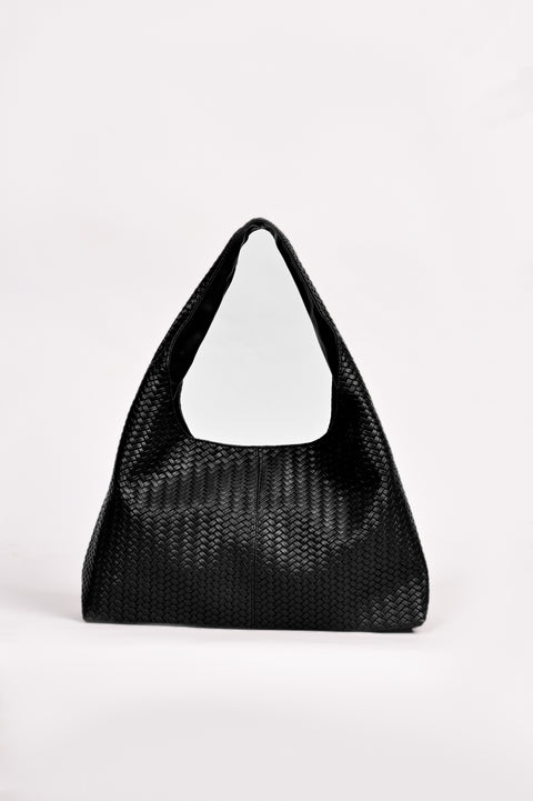 TEXTURED TOTE BAG