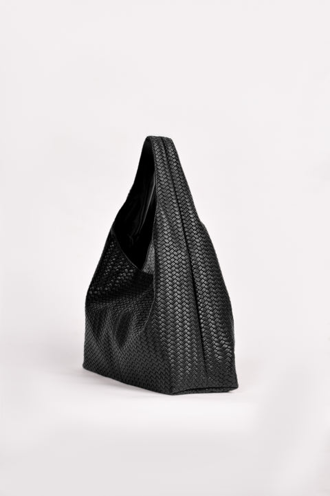 TEXTURED TOTE BAG
