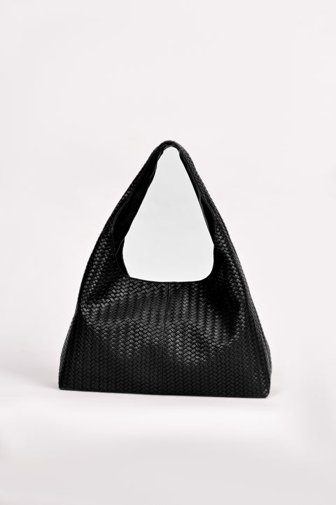 TEXTURED TOTE BAG