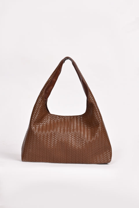 TEXTURED TOTE BAG