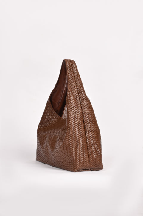 TEXTURED TOTE BAG