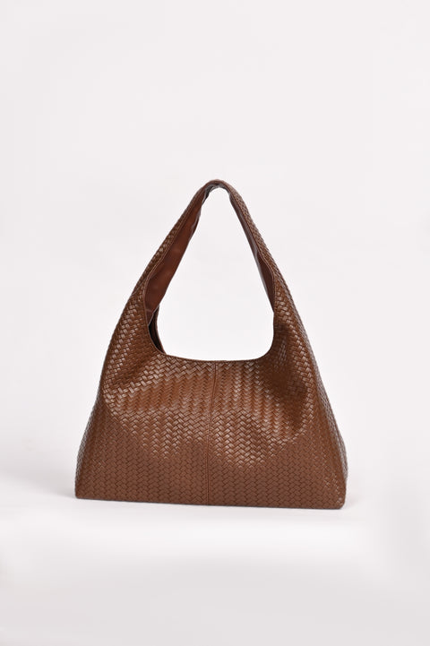 TEXTURED TOTE BAG