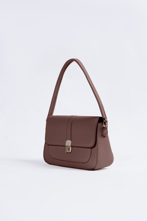 TEXTURED SATCHEL BAG