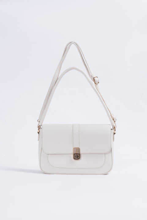 TEXTURED SATCHEL BAG