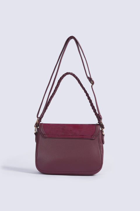 BRAIDED STRAP CROSSBODY BAG