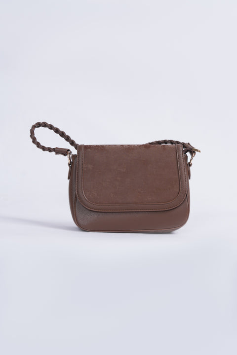 BRAIDED STRAP CROSSBODY BAG
