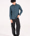 BUTTON DOWN DOBBY STRIPED SHIRT