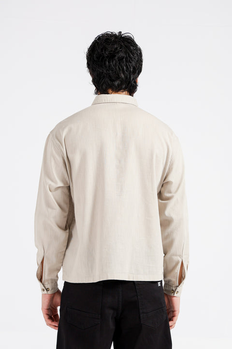 BOXY FIT LINEN SHIRT