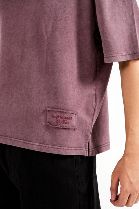 BOXY FIT WASHED EFFECT POLO