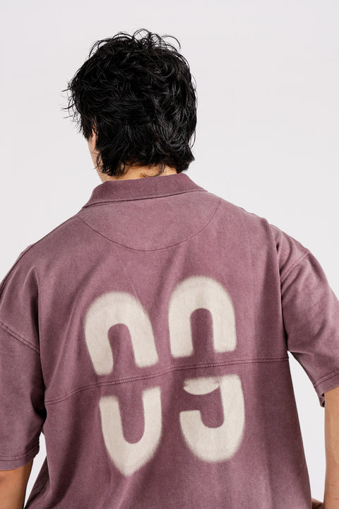 BOXY FIT WASHED EFFECT POLO