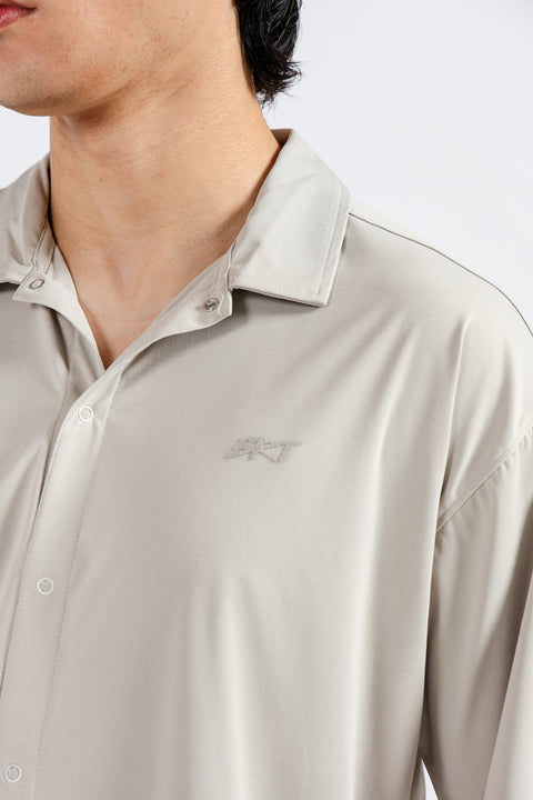 RELAXED FIT BUTTON DOWN SUPER SOFT POLO