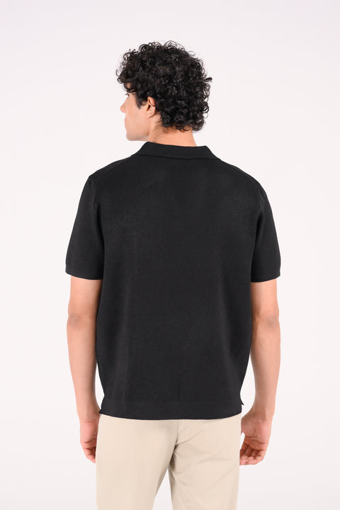 JOHNNY COLLAR TEXTURED POLO