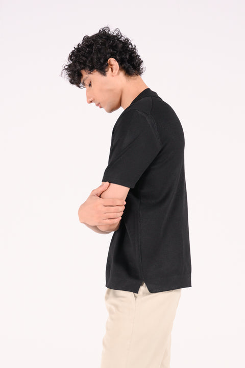 JOHNNY COLLAR TEXTURED POLO