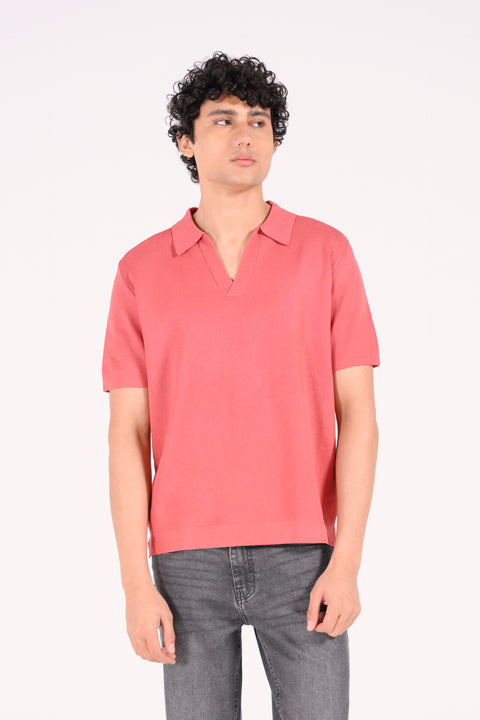 JOHNNY COLLAR TEXTURED POLO