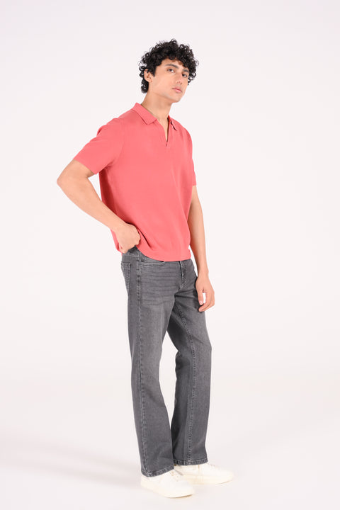 JOHNNY COLLAR TEXTURED POLO
