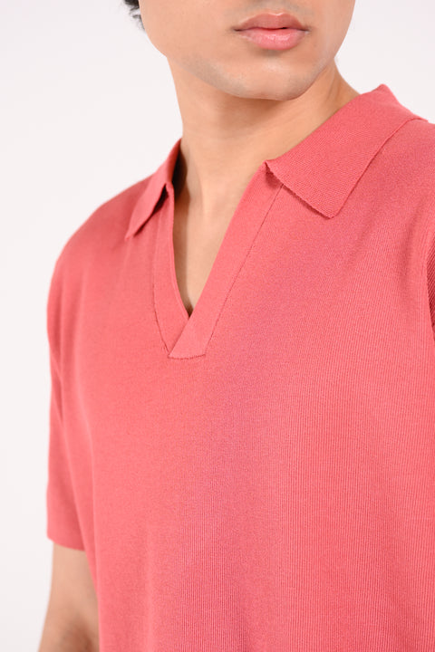 JOHNNY COLLAR TEXTURED POLO