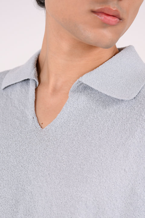 JOHNNY COLLAR TEXTURED POLO